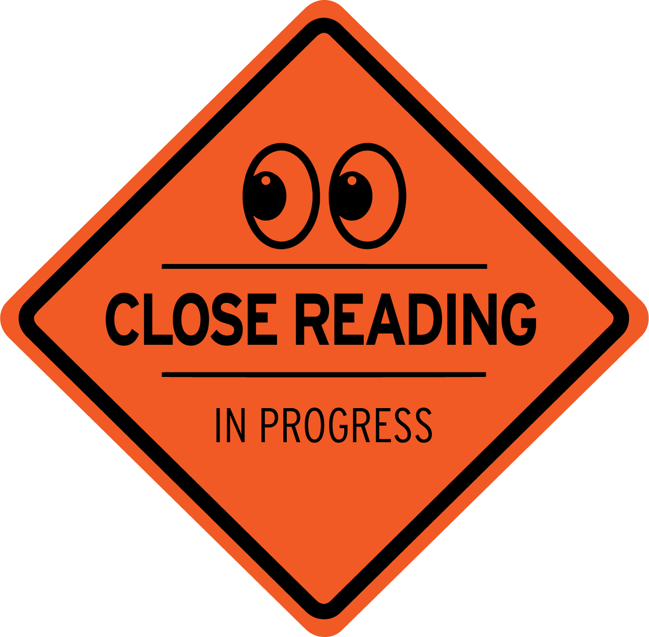 Close Reading Sticker