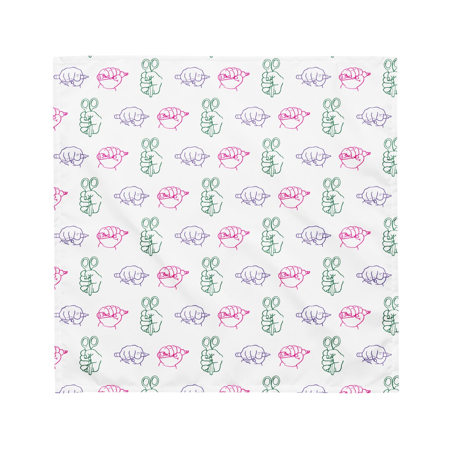 Tiger Beat Theory All-over print bandana (for dogs!)