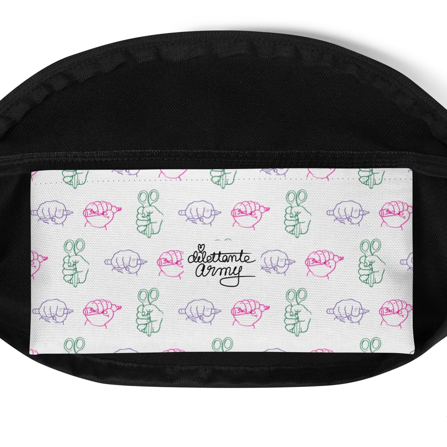 Tiger Beat Theory All-over print fanny pack