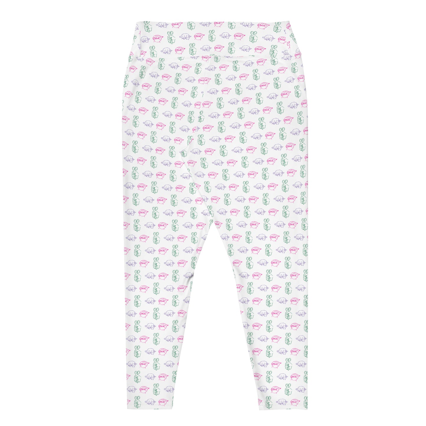 Tiger Beat Theory All-over print plus size leggings