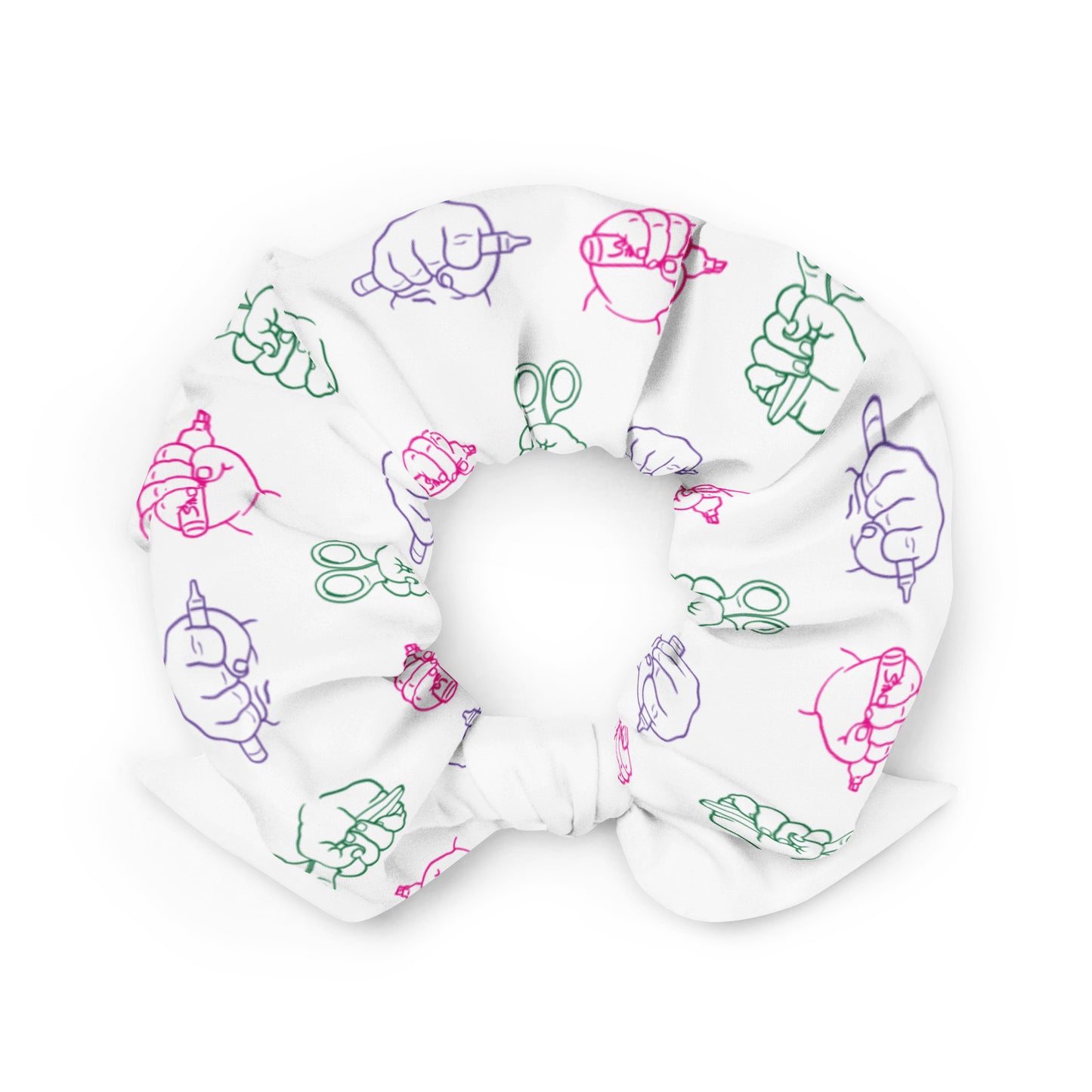 Tiger Beat Theory Scrunchie