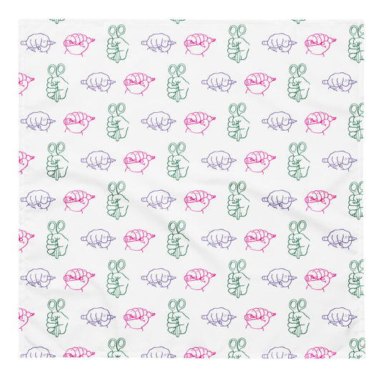 Tiger Beat Theory All-over print bandana (for dogs!)