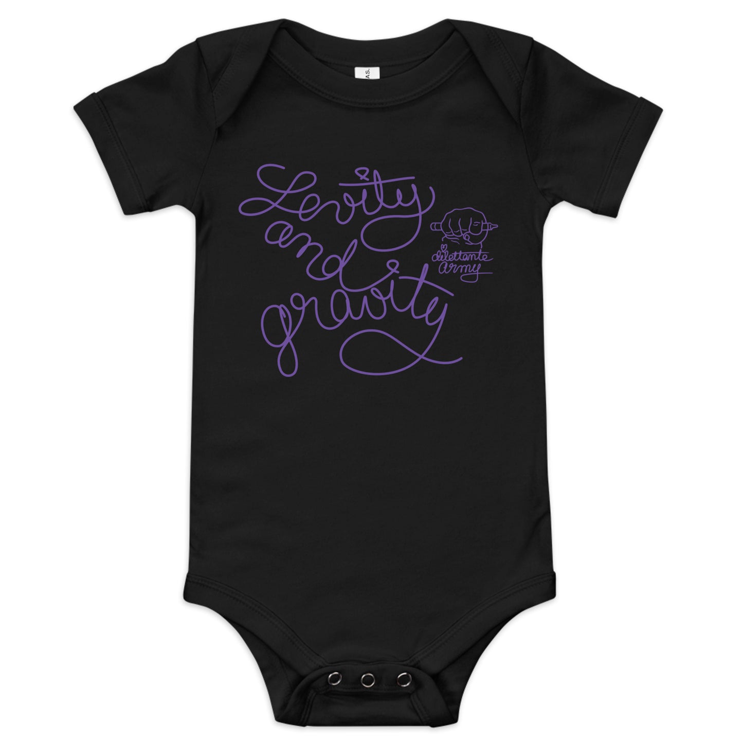 “Levity and gravity” Infant Baby Onesie