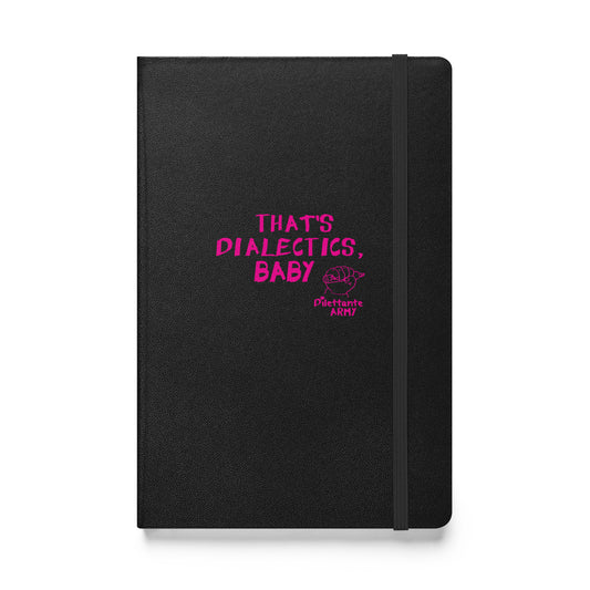 “That’s dialectics, baby” Hardcover Notebook