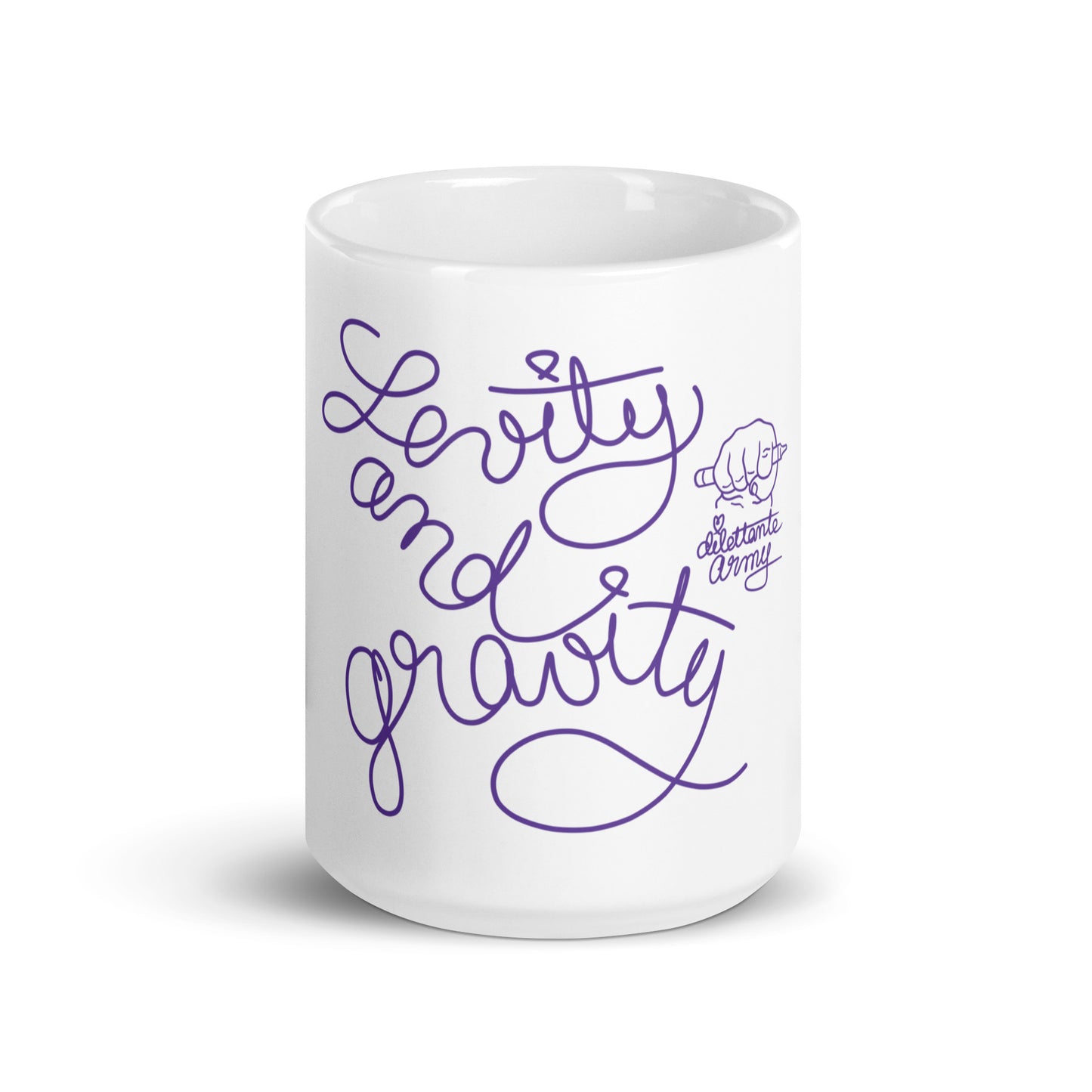 “Levity and gravity” White Mug