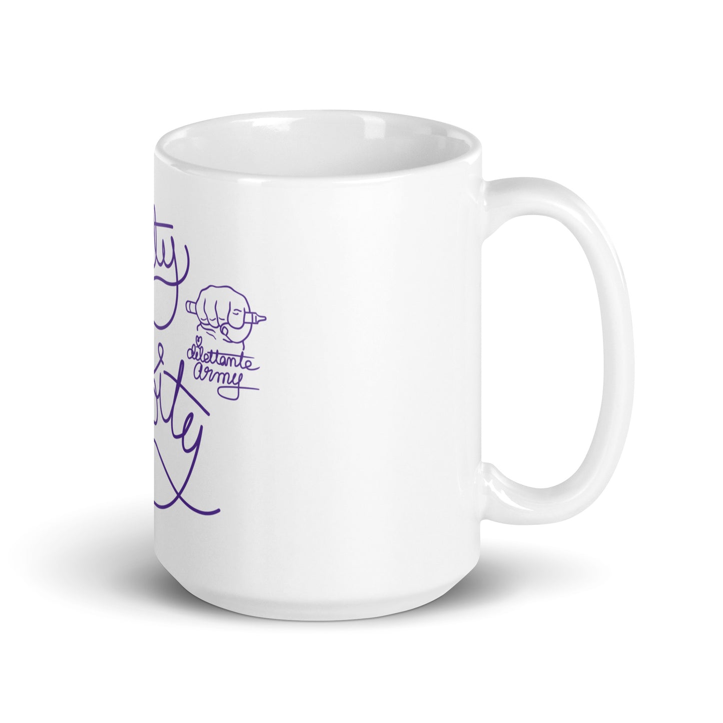 “Levity and gravity” White Mug